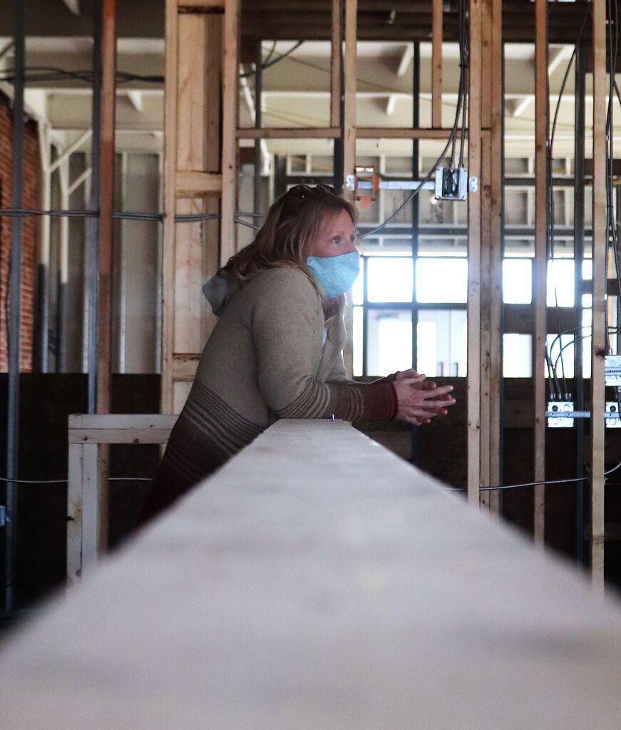 Maria Seiffert, the front of house manager, talks about the future plans for the new Ozark Mountain Biscuit Co.